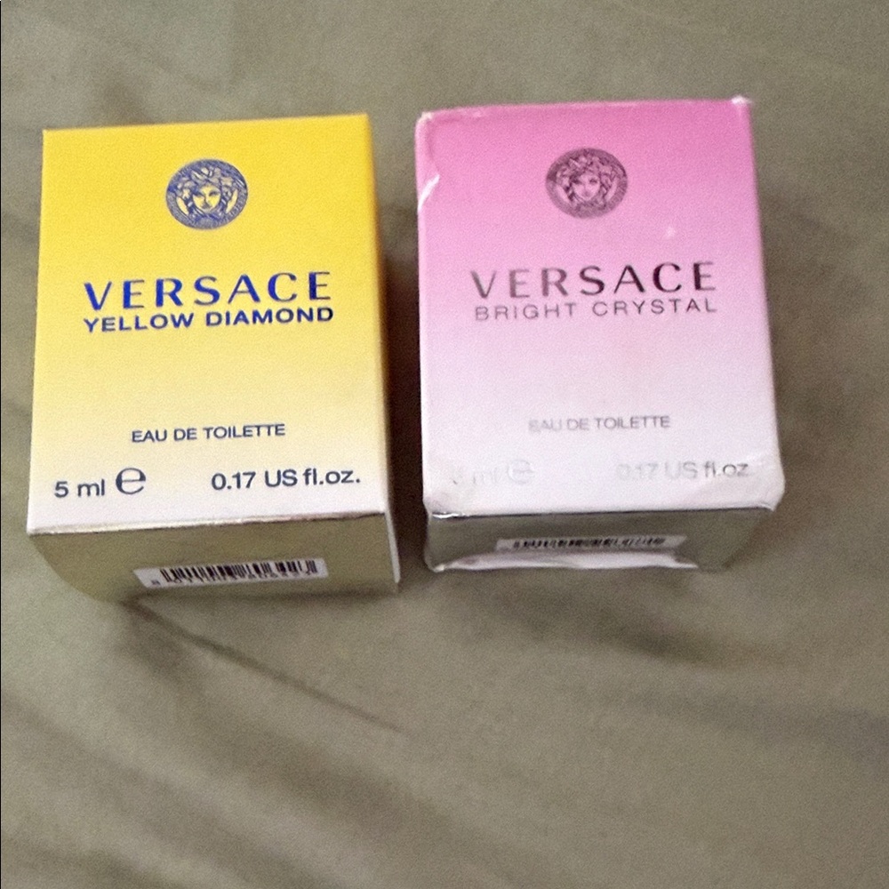 Versace Yellow and Pink Eau de Toilette Duo